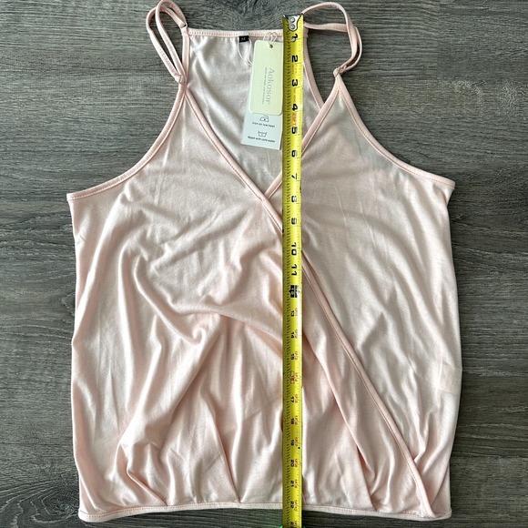 *NWT* Womens Deep V Neck Wrap Spaghetti Strap Tank Top - Picture 7 of 9